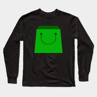 Shopping bag icon Long Sleeve T-Shirt